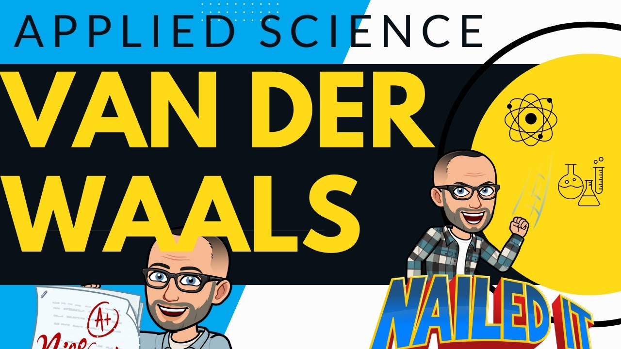 Van der Waals force of attraction