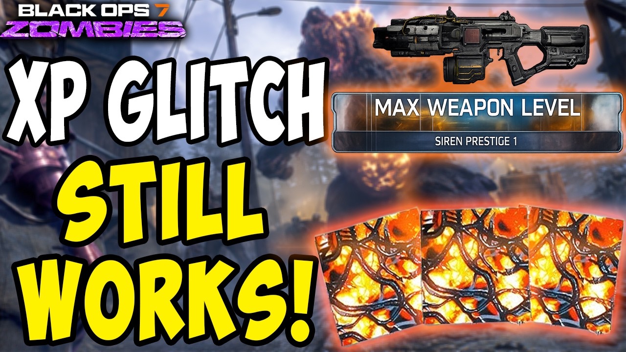 FASTEST Weapon XP & ALL CAMOS Glitch Still Working! (BO7 Zombies)