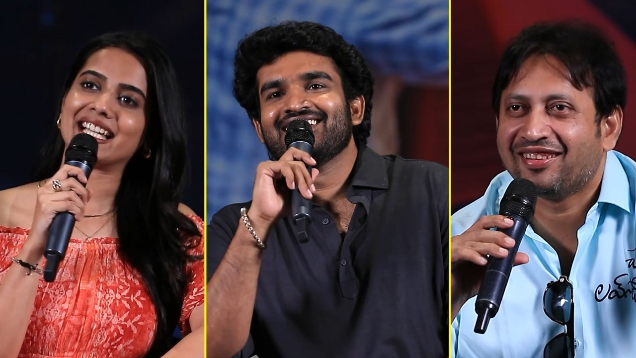 Kiran Abbavaram, Gouri Priya & SKN Fun Interaction with Memers | #chennailovestory