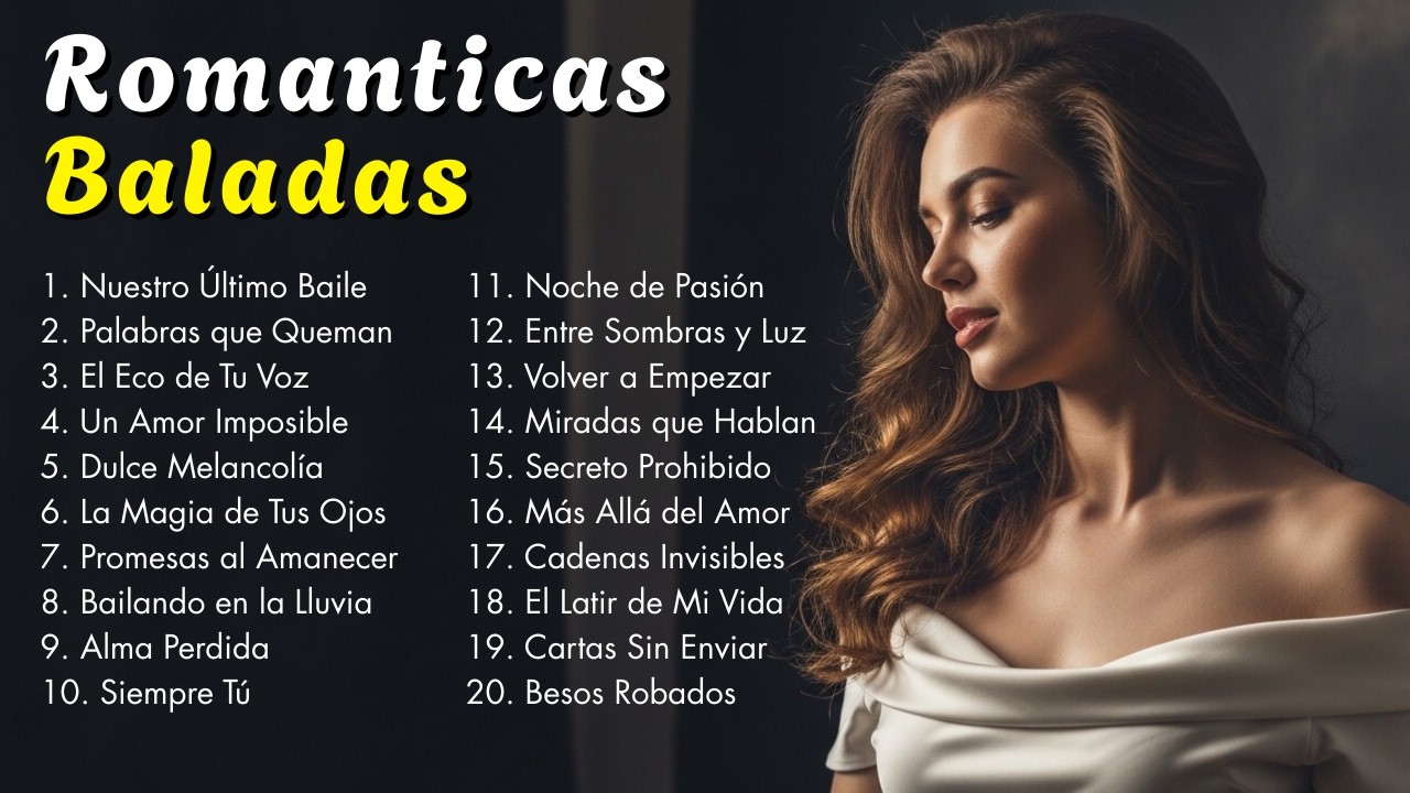 100 Canciones Románticas Inmortales 70s 80s 90s Viejitas Pero Bonitas Mix de Amor