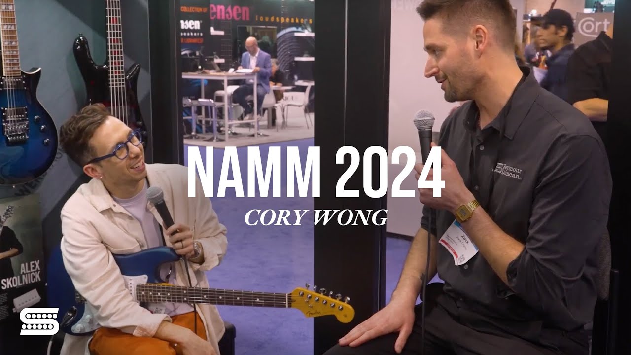 NAMM 2024 - Cory Wong and Seymour Duncan