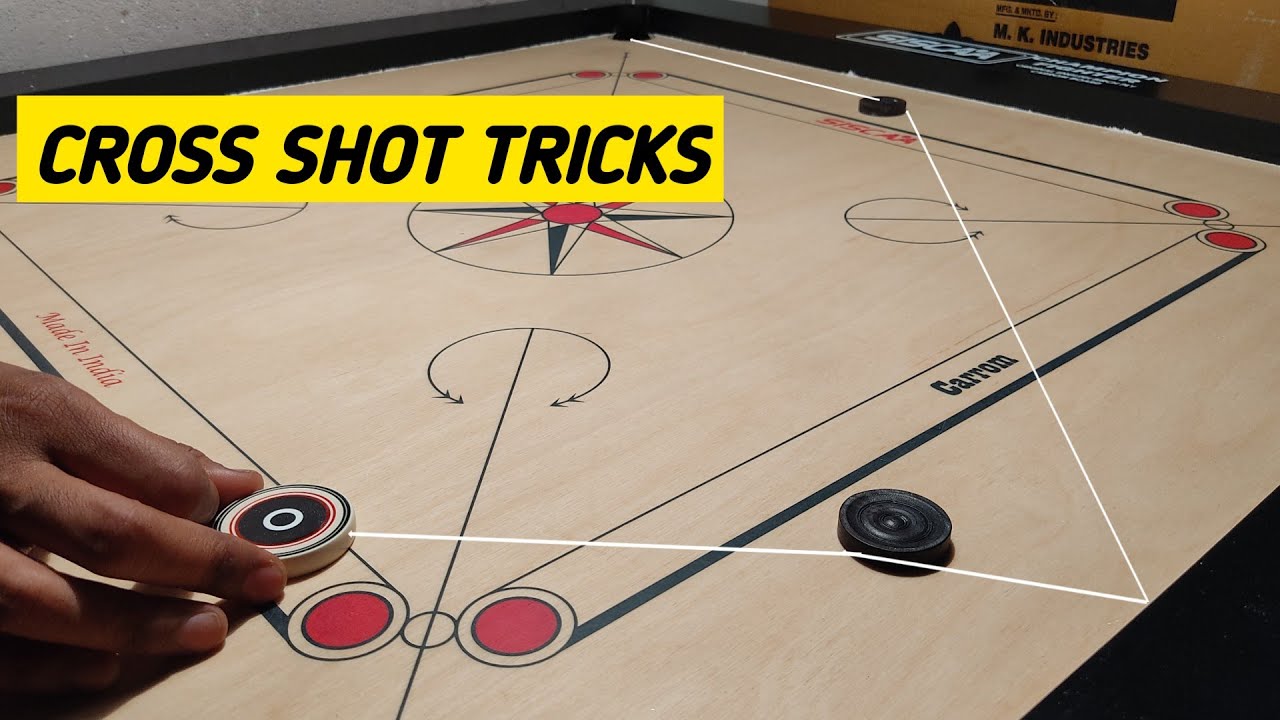 carrom board tricks cross shots | carrom trick shots | carrom | best carrom shots| vidharbha carrom