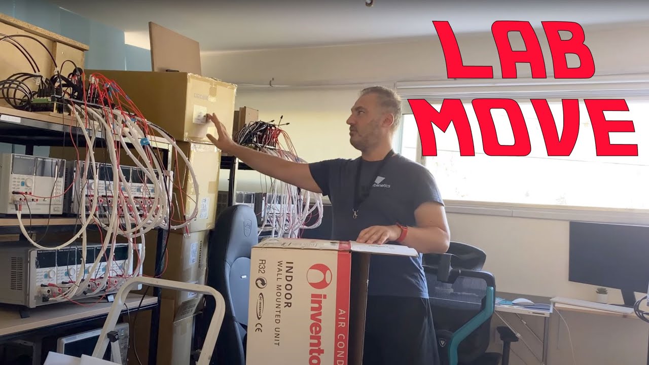 We are moving the lab AGAIN!