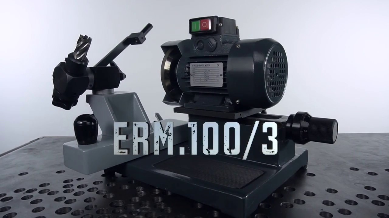 Euroboor ERM 100-3 / Annular Cutter Re sharpening Machine
