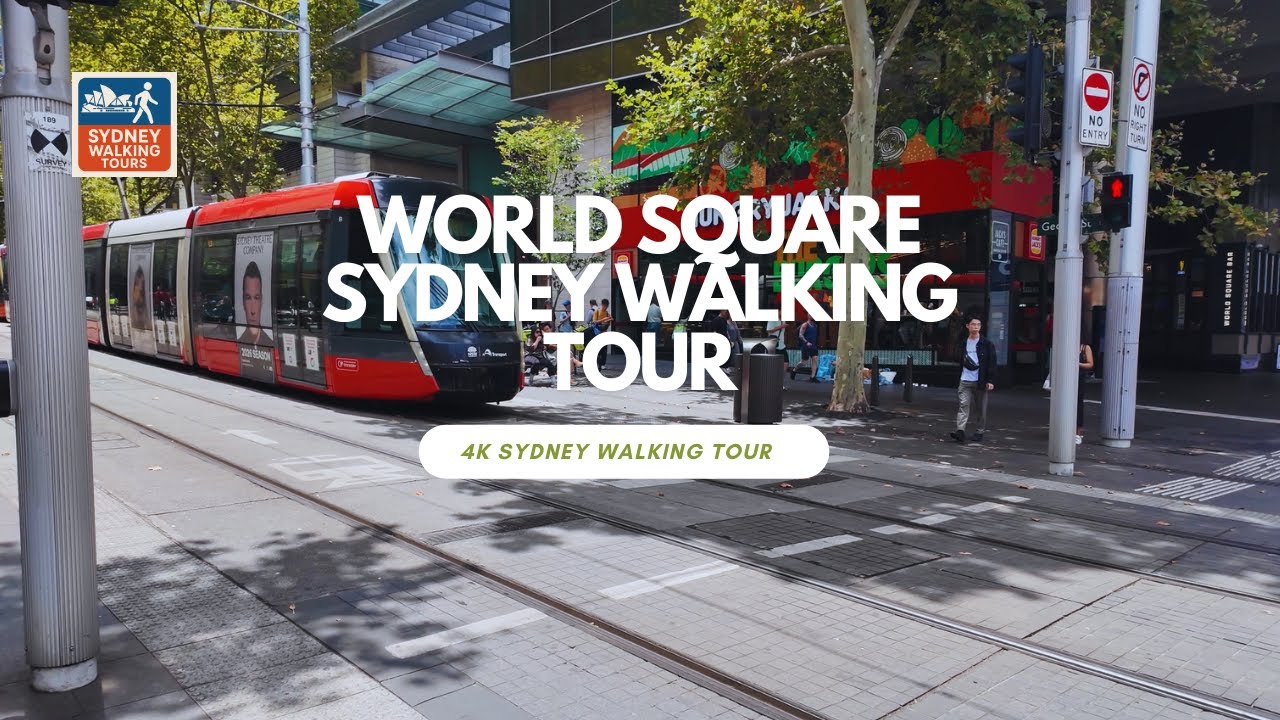 World Square Sydney 🇦🇺 | Relaxing Walking Tour (4K)