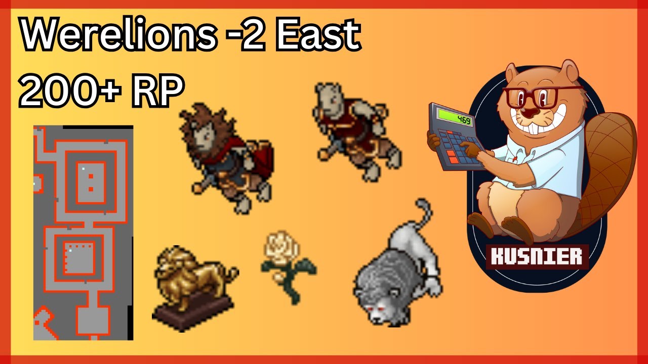 Werelions -2 East | 200+ Paladin | Tibia