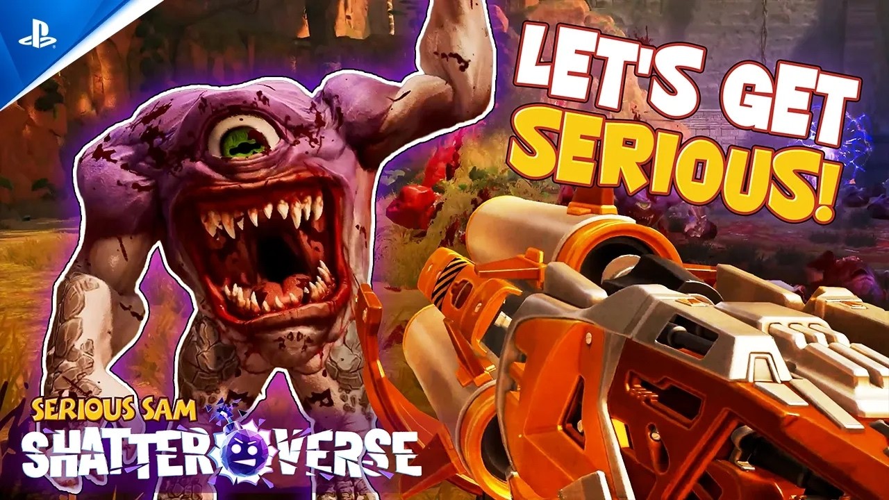Serious Sam: Shatterverse - Gameplay Trailer | PS5 Games