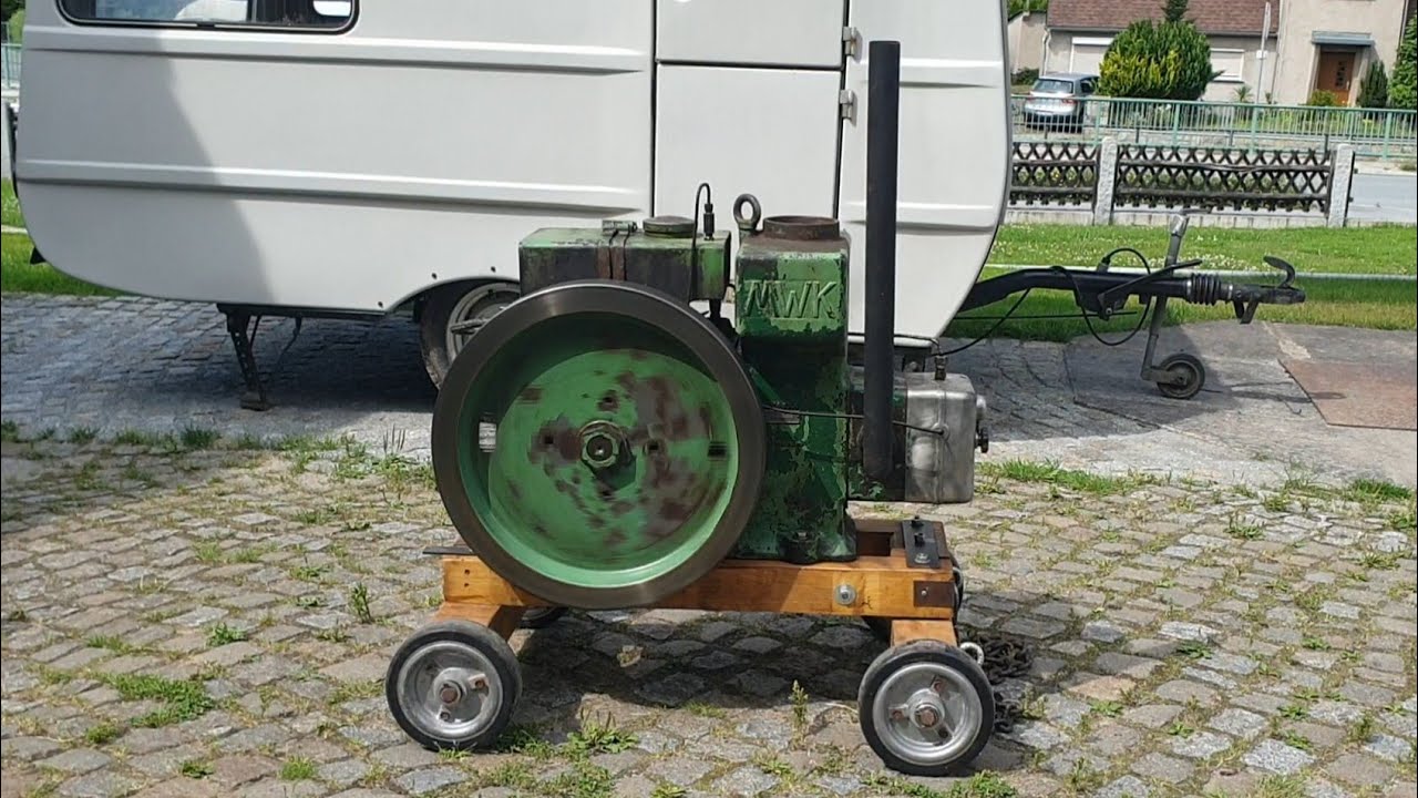 DDR Verdampfer Stationärmotor MWK H65 Kaltstart und klasse Sound