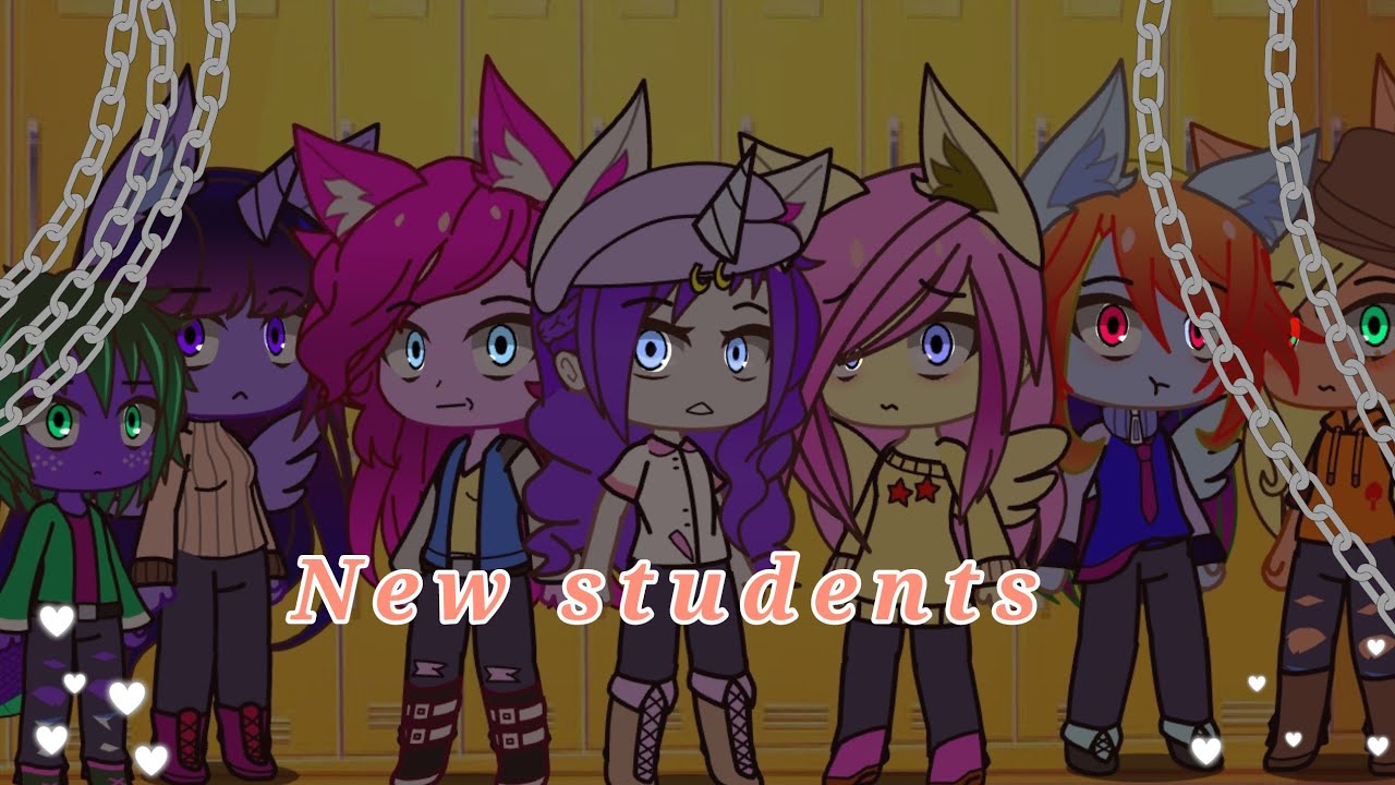 New students meme || gacha club || mlp ||