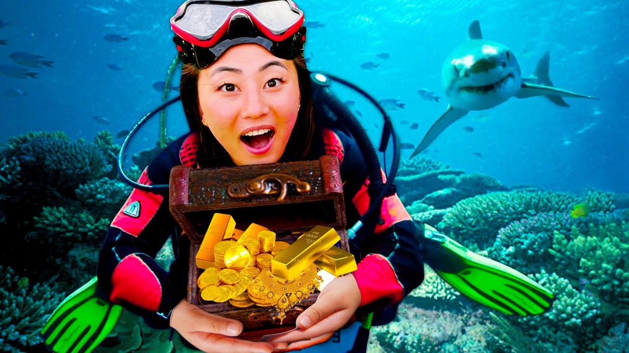 Scuba Diving for HIDDEN TREASURE!! (PART 2)