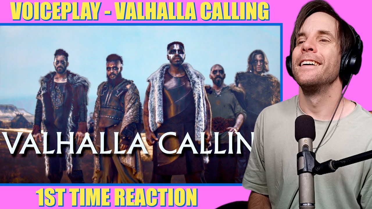 VoicePlay ft J.NONE | Valhalla Calling - Miracle of Sound (acapella) /// 1ST TIME REACTION