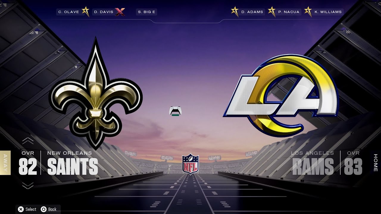Madden NFL 26 Superstar week  9 Showdown In SOFI Stadium VS Los Angeles Rams