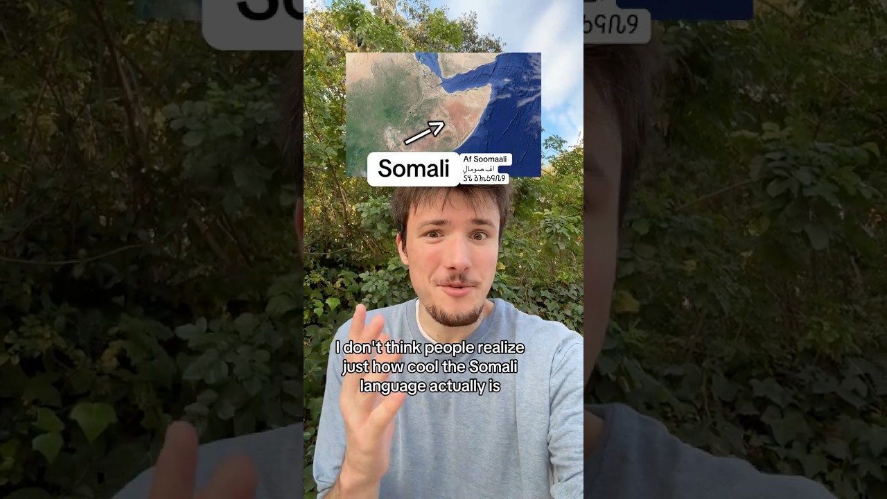 The Somali language is fascinating!