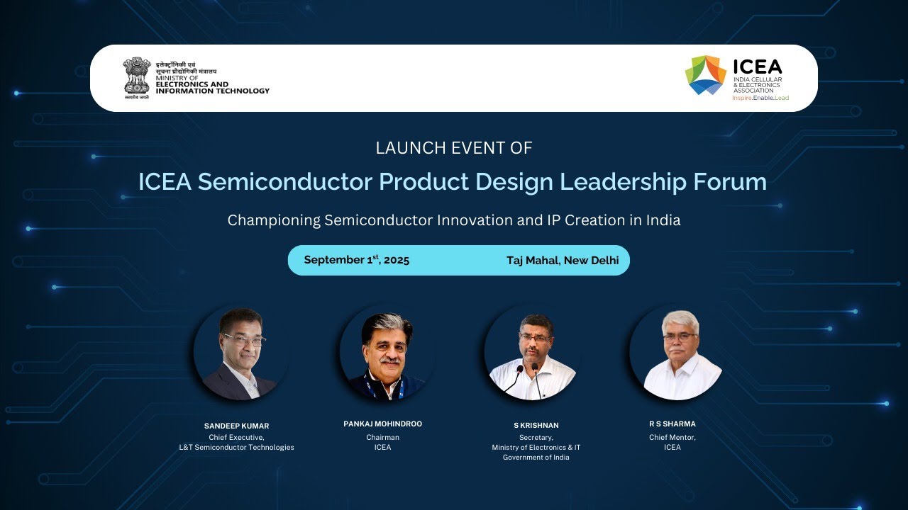 Semiconductor Product Design Leadership Forum Launched by ICEA