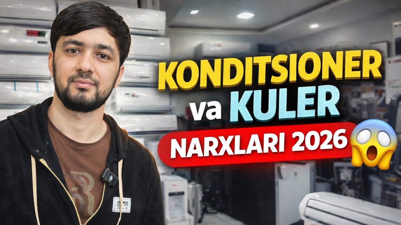 Buxoro Konditsioner va Kuler Narxlari 2026 | Кондиционер ва Кулер Нархлари 