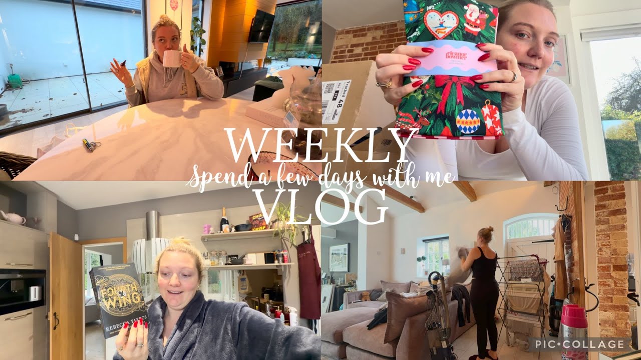 VLOG | Spend a few days with me | Cleaning, H&M and River Island Hauls, Book updates 