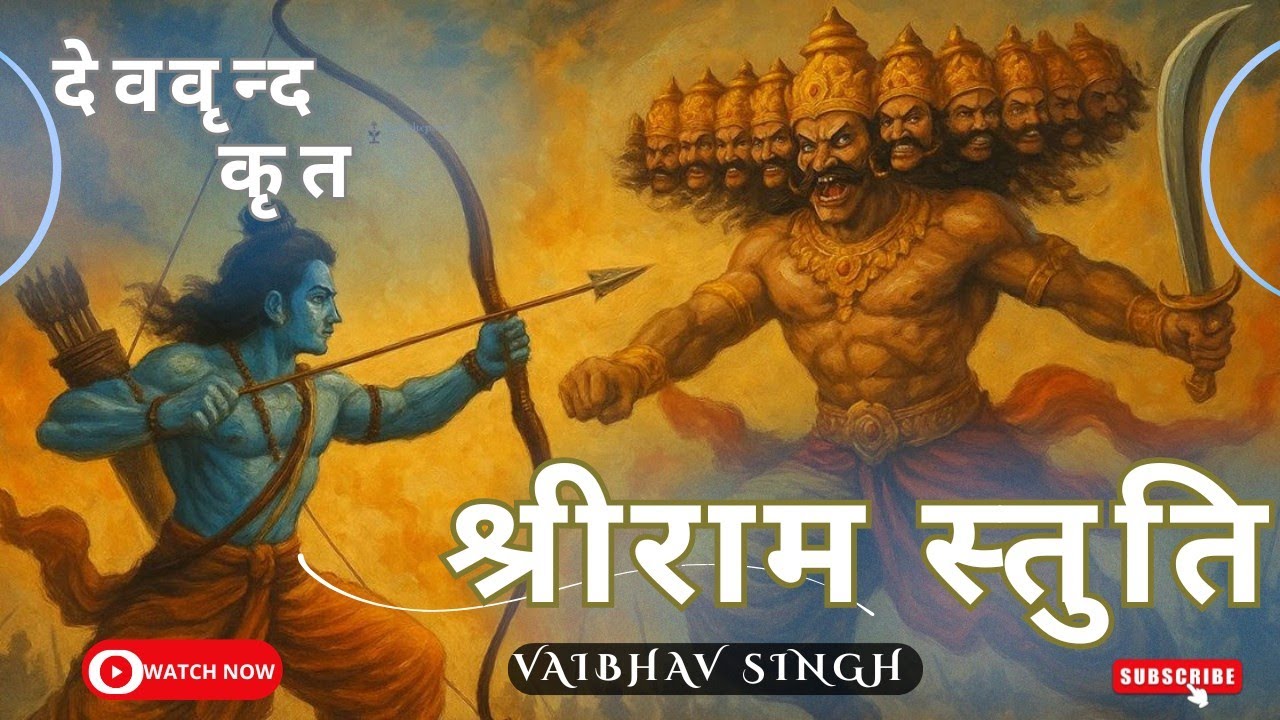 देववृन्द कृत श्री राम स्तुति। Devvrind Krit Shri Ram Stuti । Vaibhav Singh 