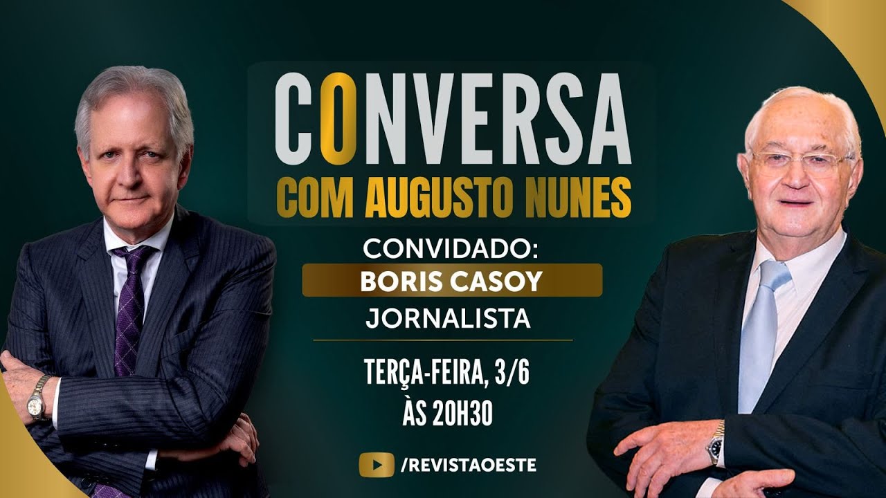 CONVERSA COM BORIS CASOY, JORNALISTA