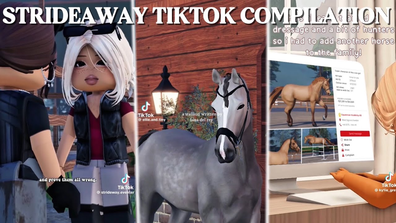 STRIDEAWAY TIKTOK COMPILATION!!!🌺