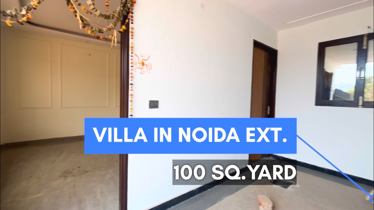 Villa In Noida Extension | ₹ 80 Lakhs Onwards | Actual Unit Tour #Villa #noidaextension #GreenVilla