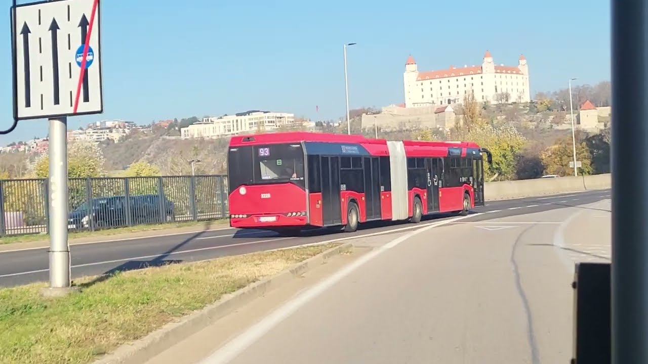 LINKA 50 MHD Bratislava OC Einsteinova--Trhovisko 7.11.2025
