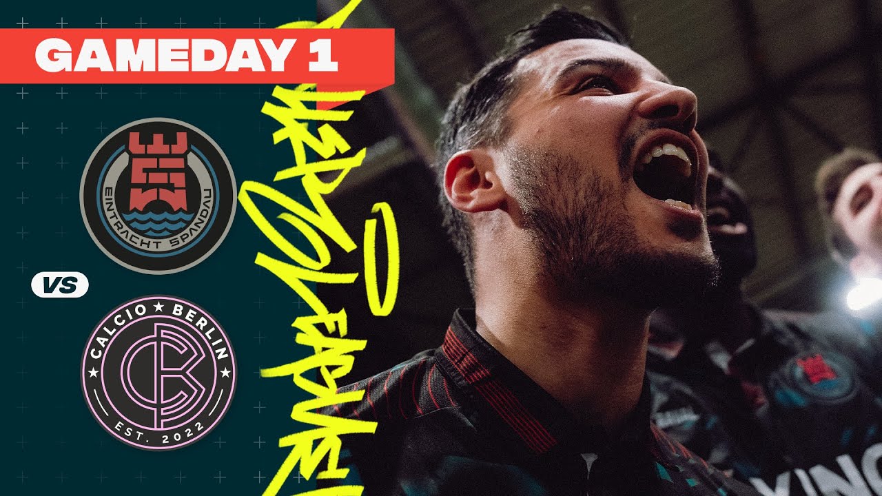 Eintracht Spandau vs. Calcio Berlin | Highlights Baller League | Gameday 1