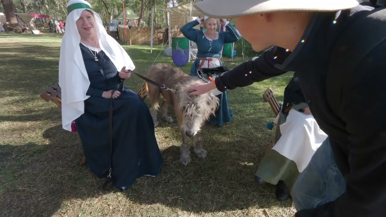 Abbey Medieval Festival Reenactors