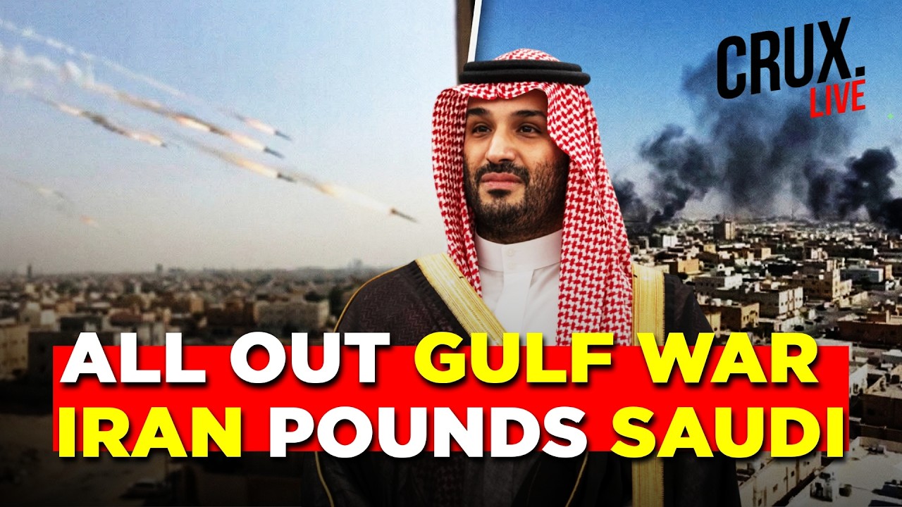Israel Iran War LIVE | IRGC Launches Drone Swarms At Saudi Arabia, Kuwait | Gulf Tensions Escalate