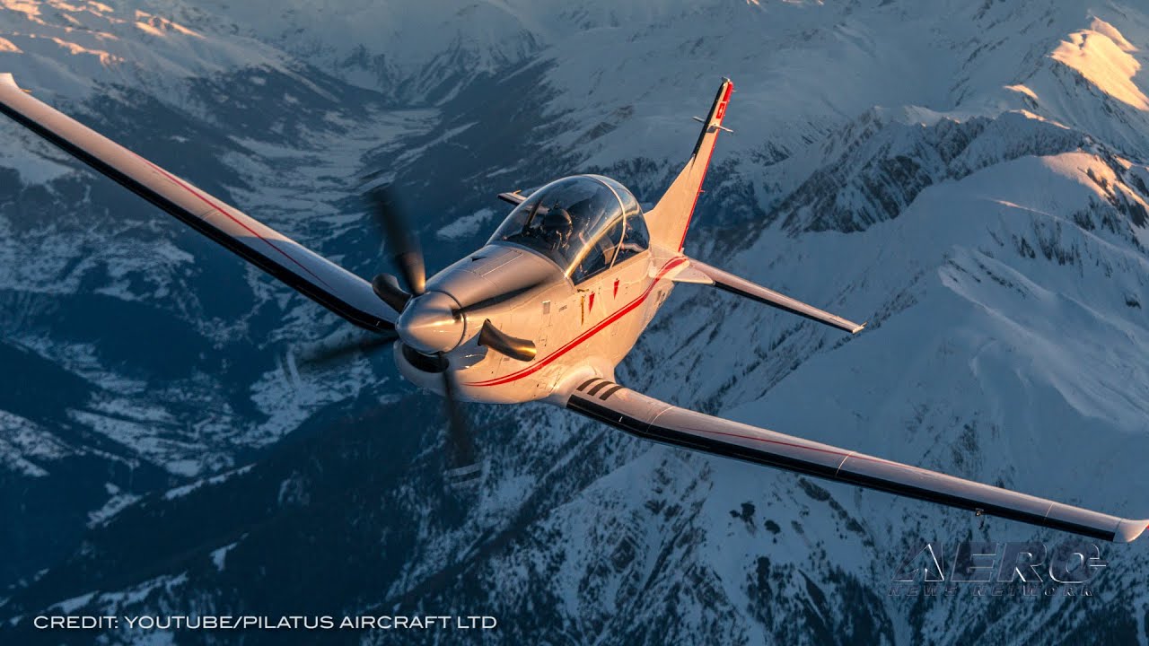 Airborne-Flight Training 11.18.21: Bell School, New PC-7 MKX, Republic Airways