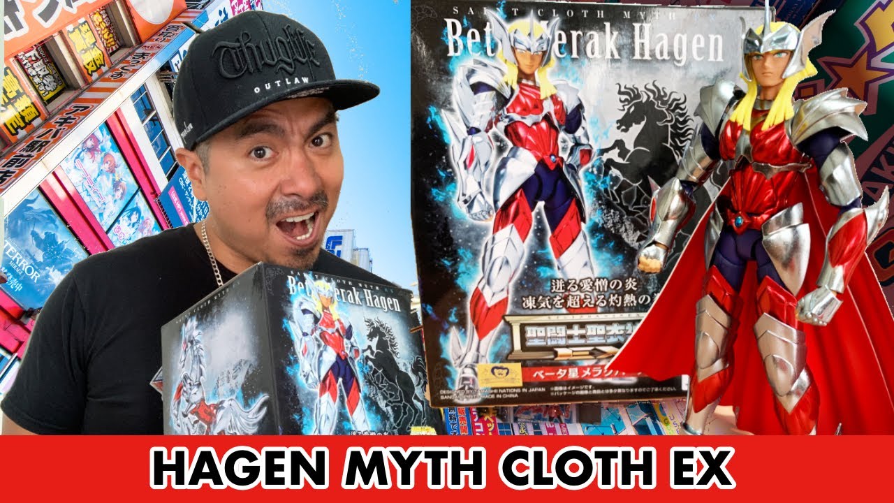 HAGEN MERAK BETA MYTH CLOTH EX | FIGURAS DE SAINT SEIYA EN JAPON | UNBOXING Y CACERIA EN AKIHABARA