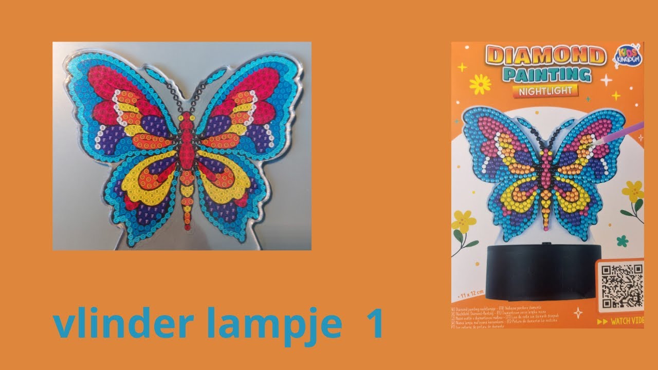 vlinder lampje deel 1