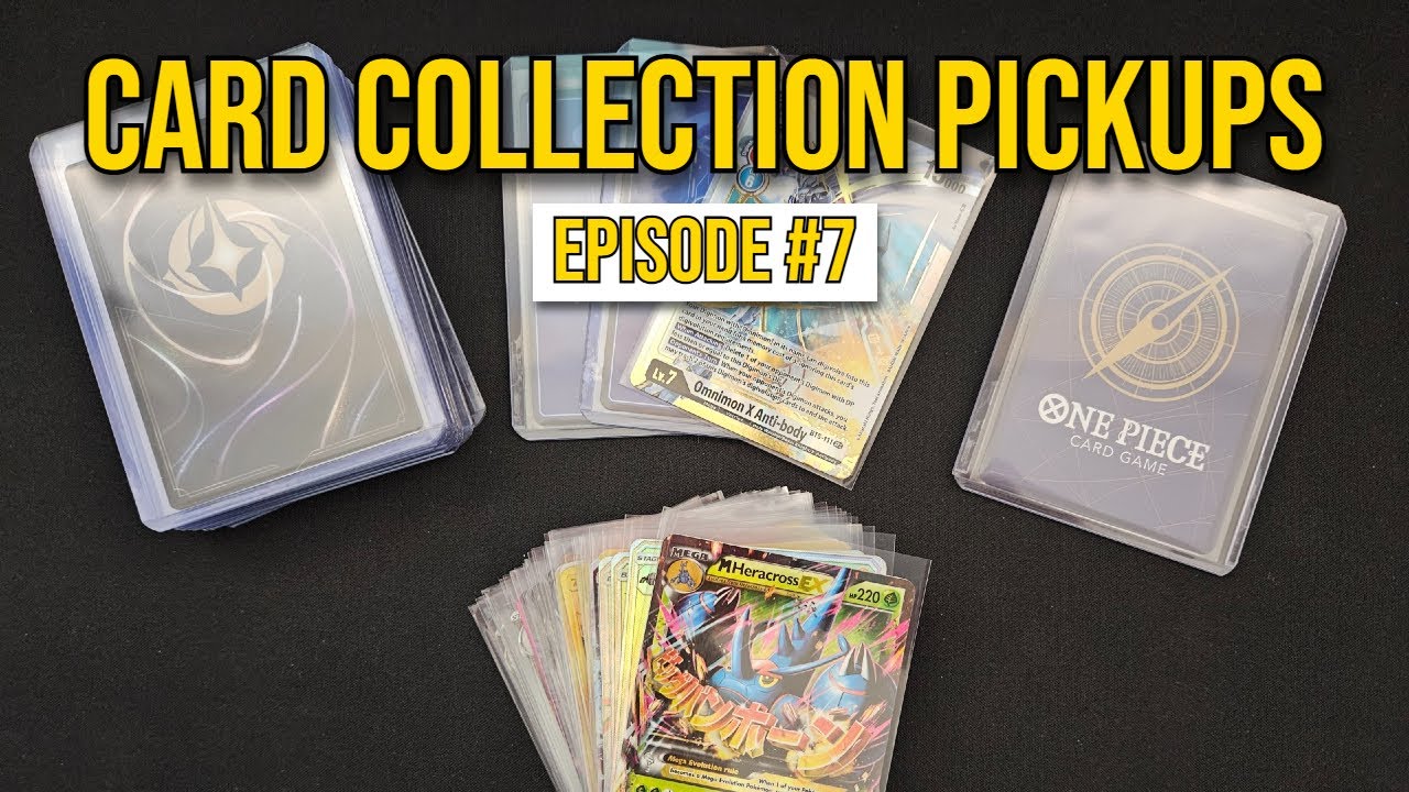 Card Collection Pickups (Episode 7): Gold and Rainbow Cards!