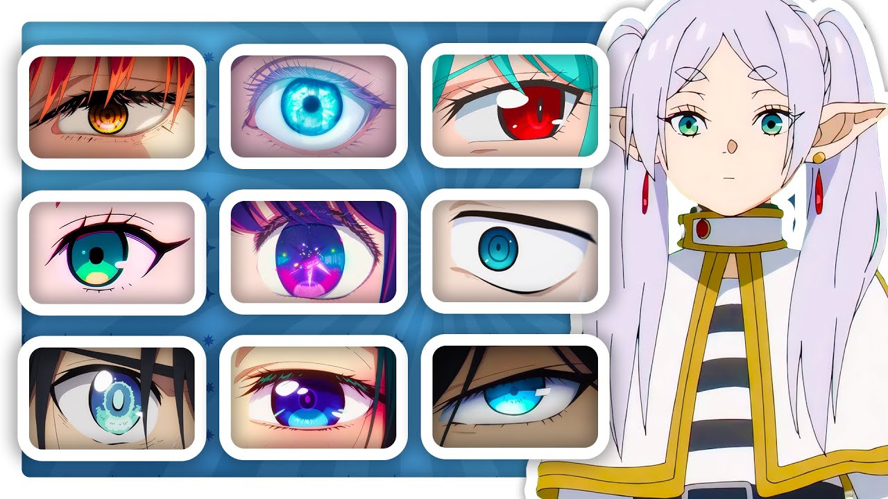 Anime Eyes Quiz - Guess Character By Eyes 👁️