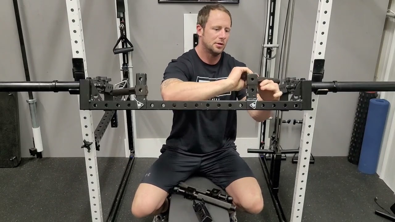 Maverick Bar Chest Press Variation Setups