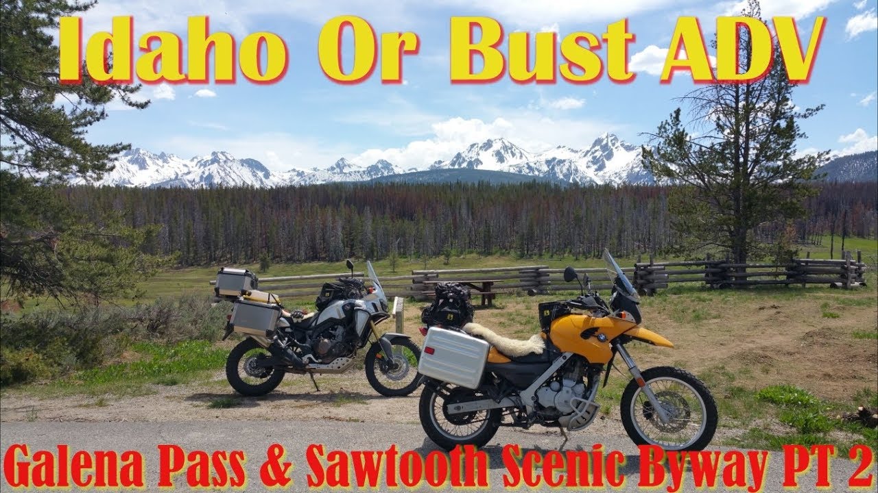 Idaho Or Bust ADV - Galena Pass SawTooth Scenic Byway PT2
