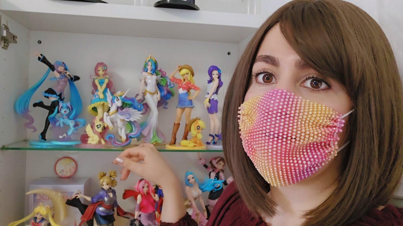 Warum trage ich eine Maske? Meine Anime Figuren + Meine Maske.