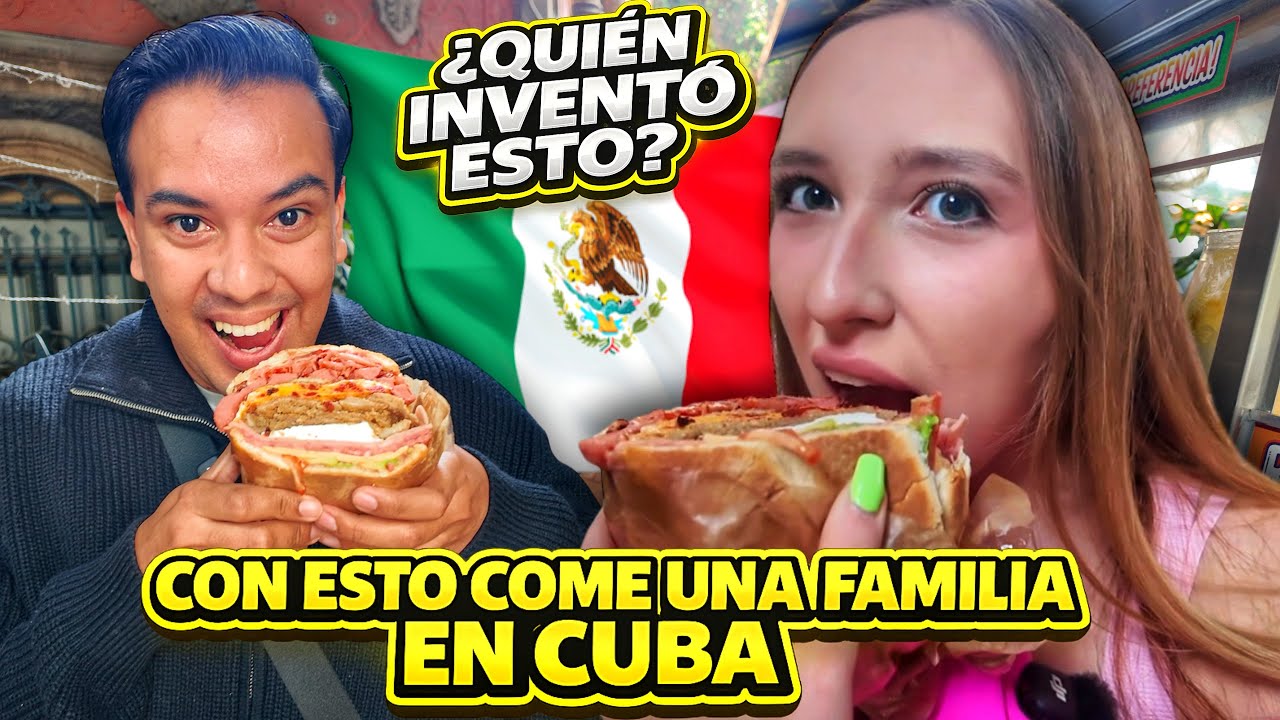 🇨🇺 CUBANO en SHOCK 😱 al PROBAR la TORTA CUBANA en MÉXICO🇲🇽 ¿Realmente es CUBANA?