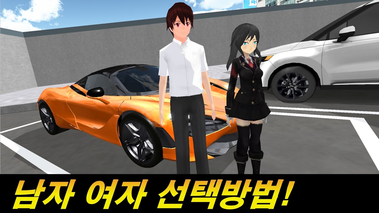 남자 여자 선택방법과 기능들