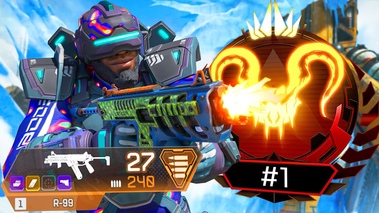 Why The R-99 Is My FAVORITE Gun To Use In Predator Ranked - Apex Legends