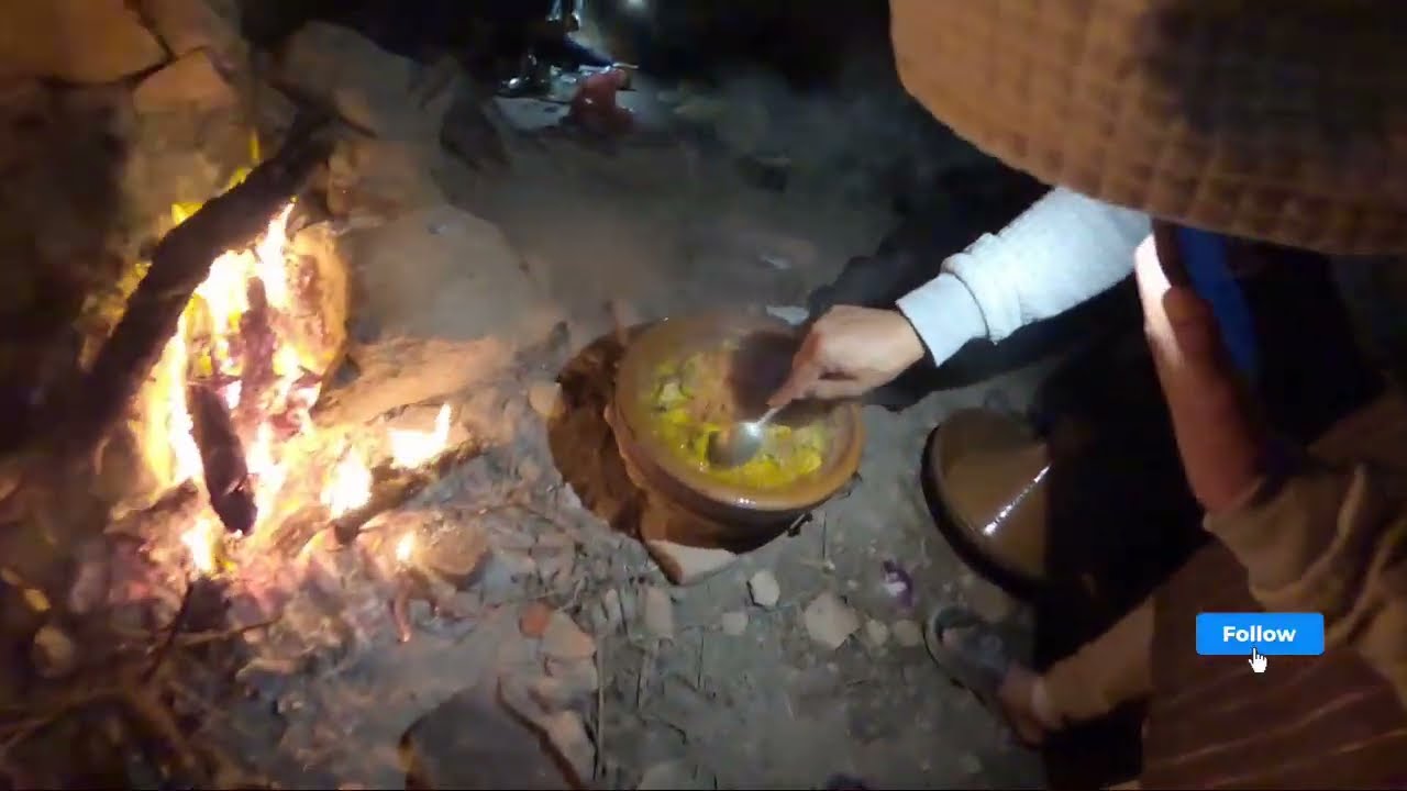 قضينا اجمل ليلة في البرية رفقة الاصدقاء 🧗