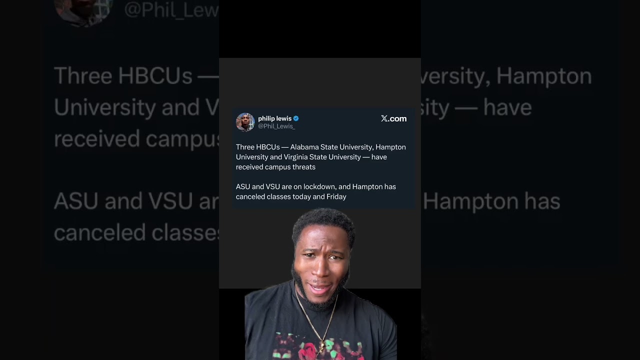 now HBCUs are receiving threats #hbcu #charliekirk