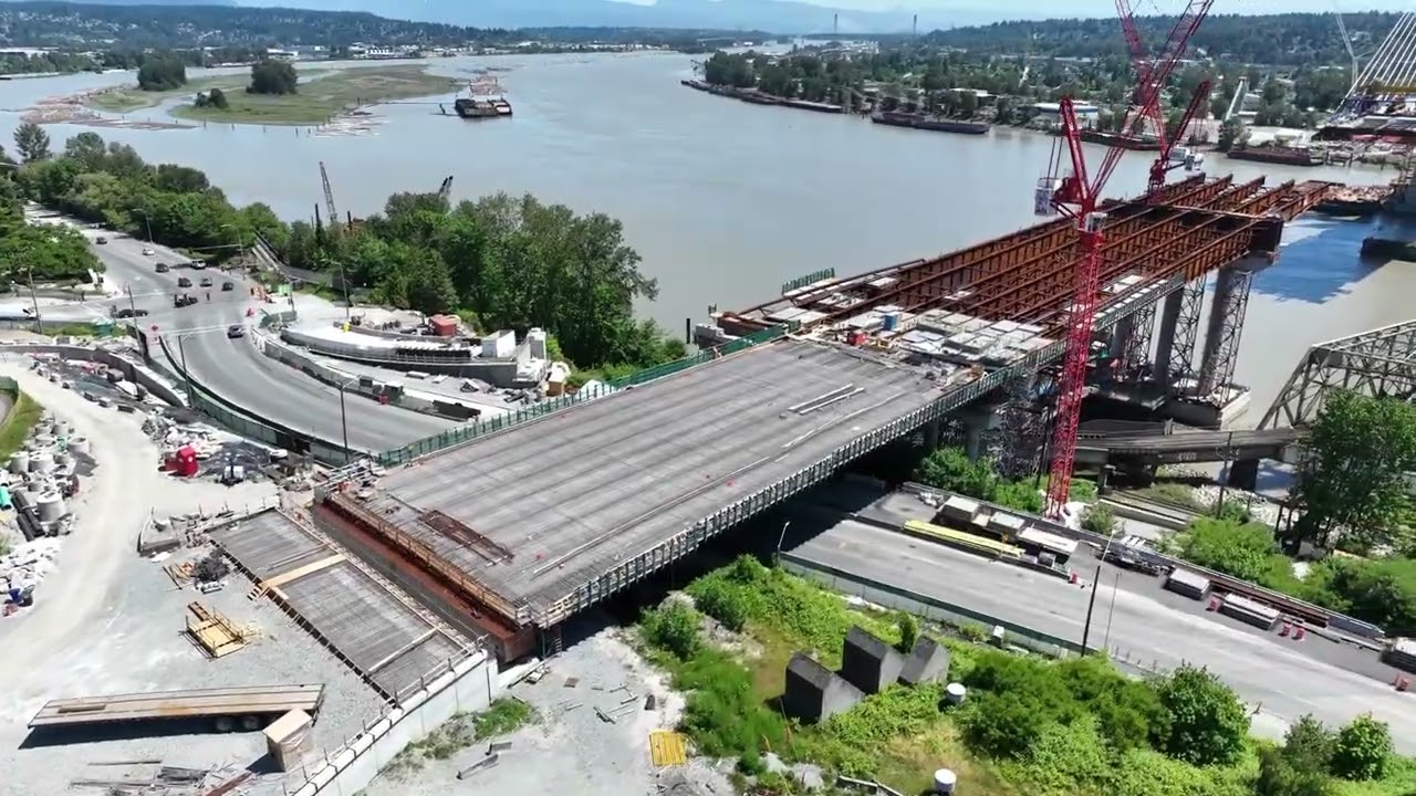 Pattullo Bridge Replacement - Flyover: June 2025