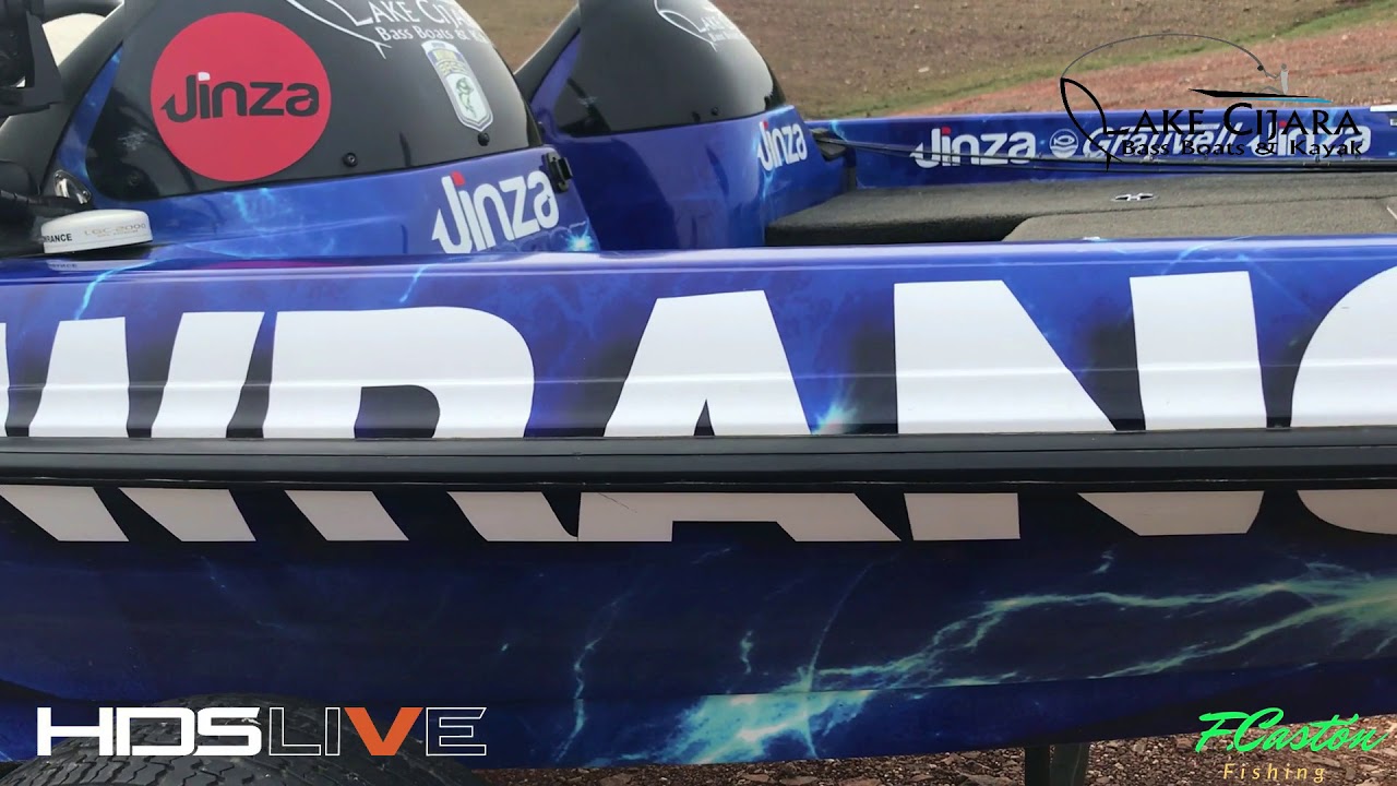 HDS LIVE y Wrap barco de Lake Cijara