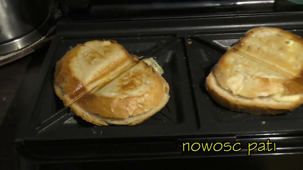 DeLonghi SW12B.BK MultiGrill Easy Opiekacz do kanapek unboxing test sandwich grill gofrownica tosty