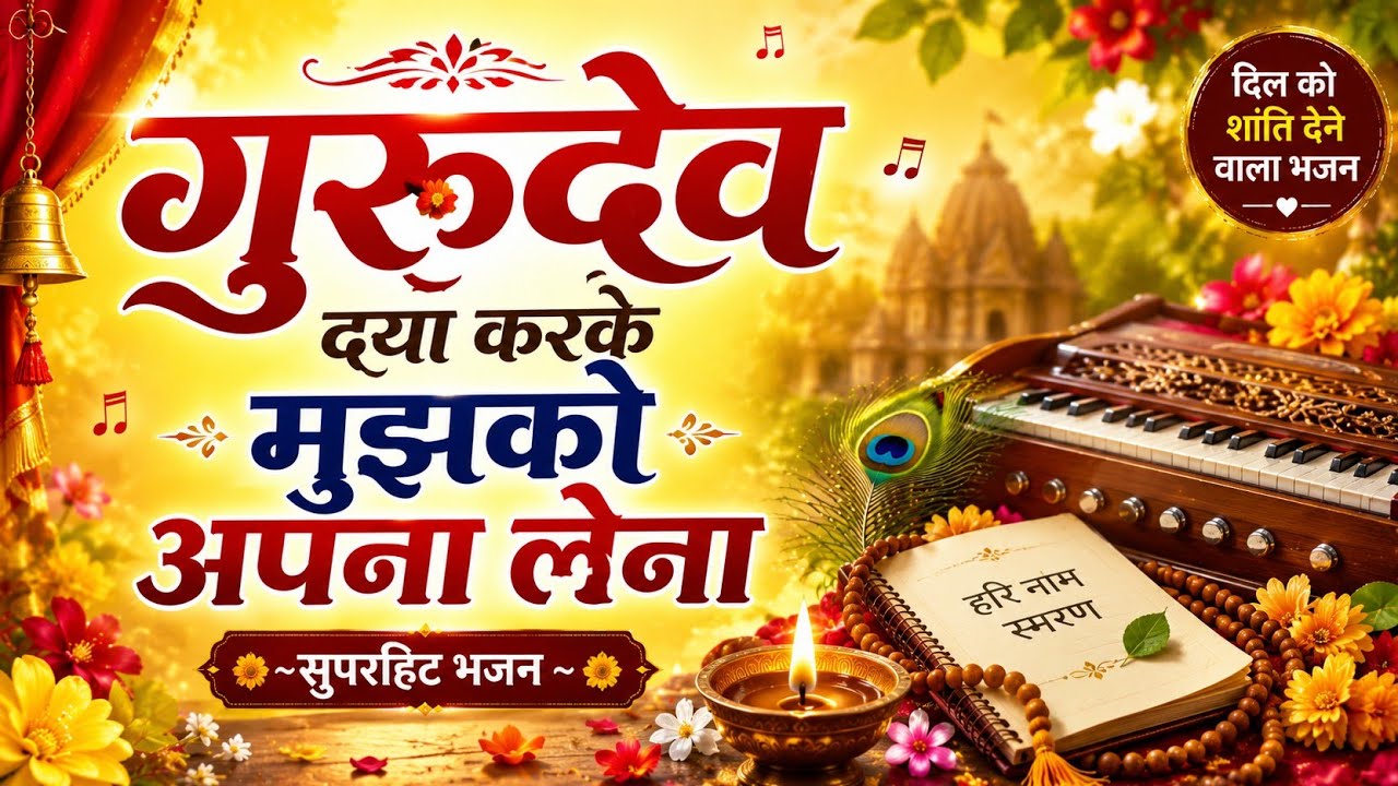 गुरुदेव दया करके मुझको अपना लेना | Gurudev Daya Karke Mujhko Apna Lena