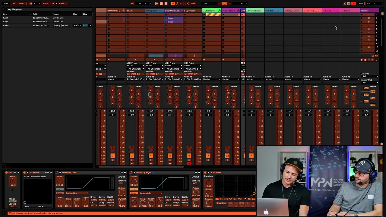 Ableton szoftver használati gyorstippek