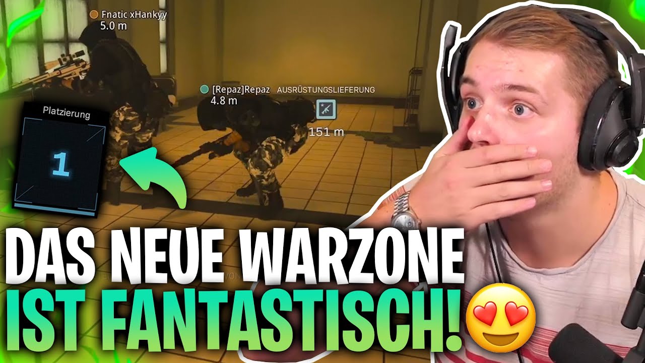 😍🤩 WUNDERSCHÖNER erster WIN im neuen WARZONE! | @xHankyy und @Repazmois überlassen mir die Calls?! 😂