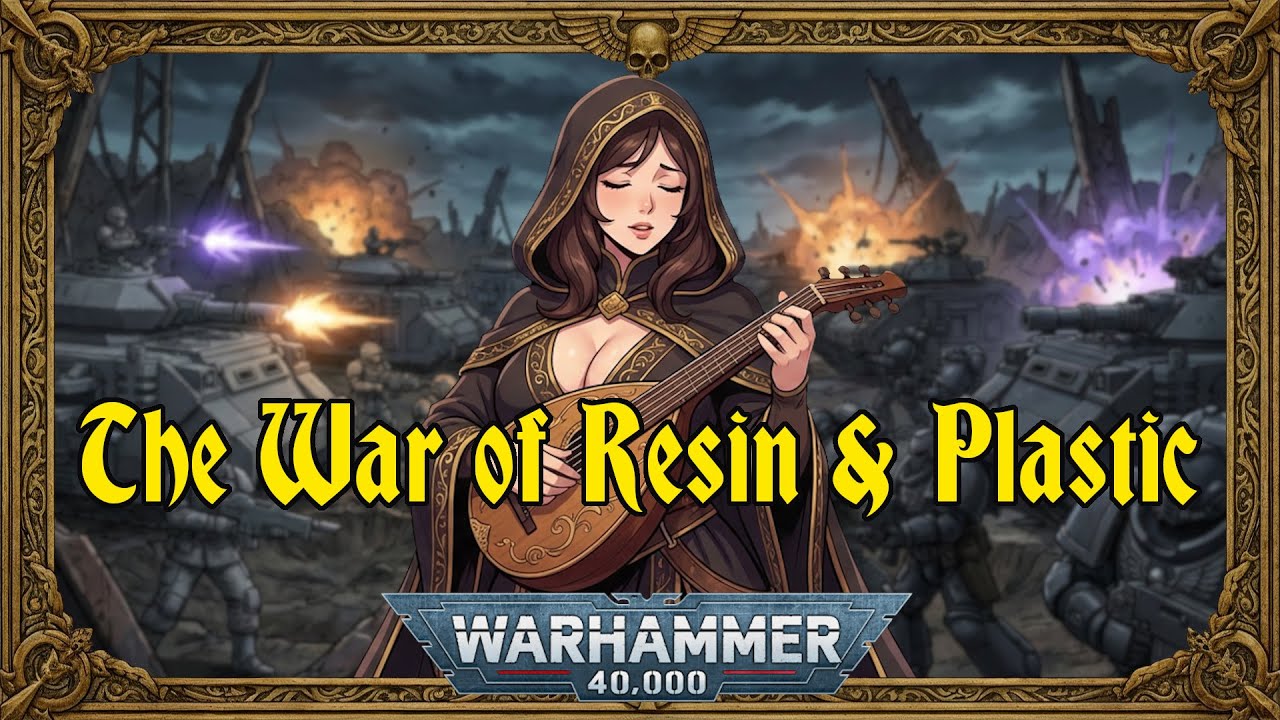 The War of Resin & Plastic - a Warhammer 40k  / Wargaming parody tavern song