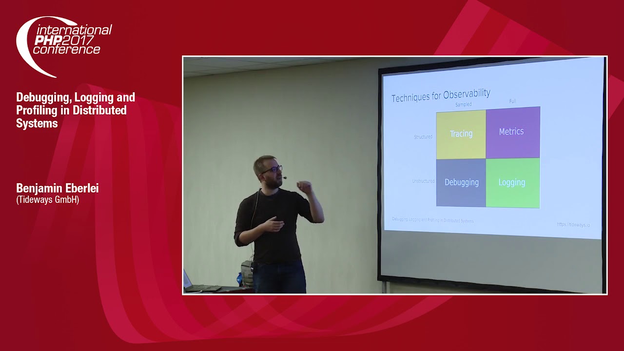 Debugging, Logging and Profiling in Distributed Systems - Benjamin Eberlei | IPC 2017