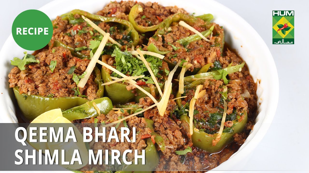 Qeema Bhari Shimla Mirch Recipe | Flame On Hai | Irfan Wasti | Desi Food